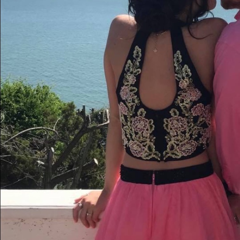 Two Piece Prom Dress - Picture 2 of 5